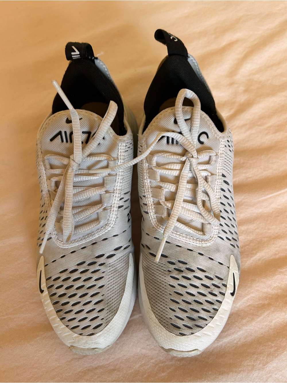 Nike Women’s Athletic Shoes in White and Black